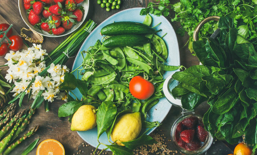 Ανοιξιάτικες βιολογικές επιλογές για το τραπέζι σας